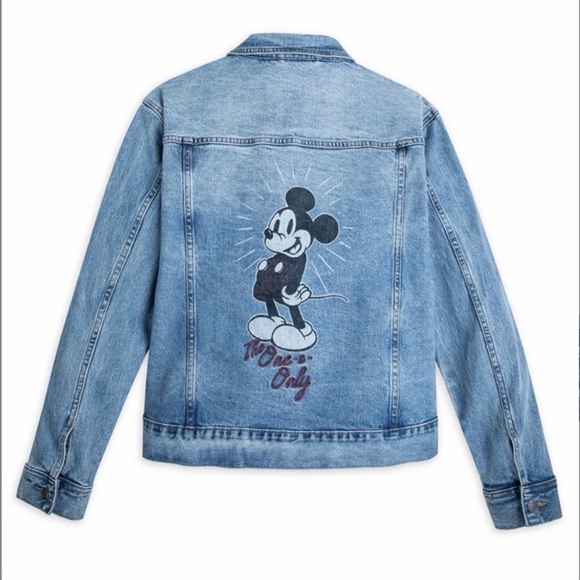 Disney Parks Mickey Mouse Blue Jean Jacket - Picture 6 of 6